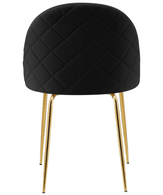 Krzesło Velvet LUX czarne